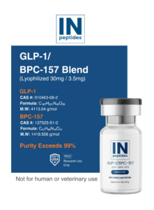 GLP-1 / BPC-157 Blend (Lyophilized) – 30mg