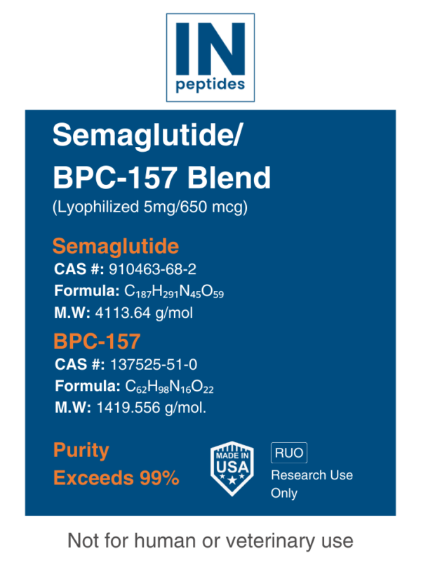 Sema:bpc157 lyo 5mg