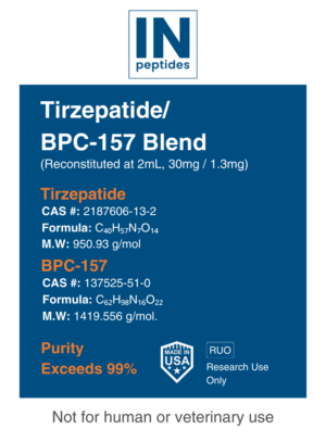 Tirz:bpc157 recon 30mg