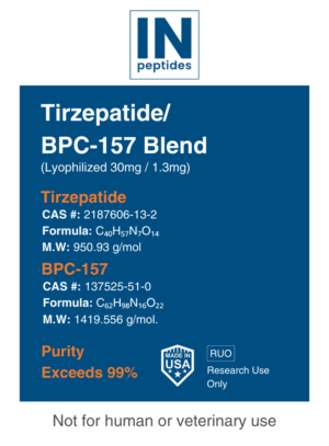 tirz:bpc lyo 30